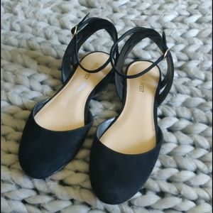 Nine West size 8.5 black dress shoes